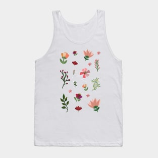 Wild Flowers sticker pack Tank Top